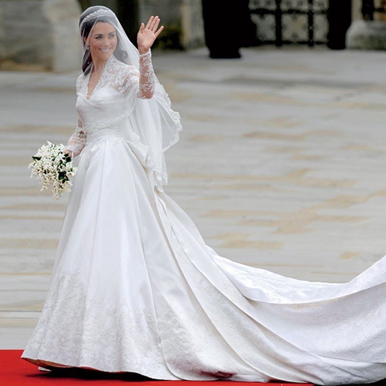 robes de mariage-Kate Middleton et le prince William