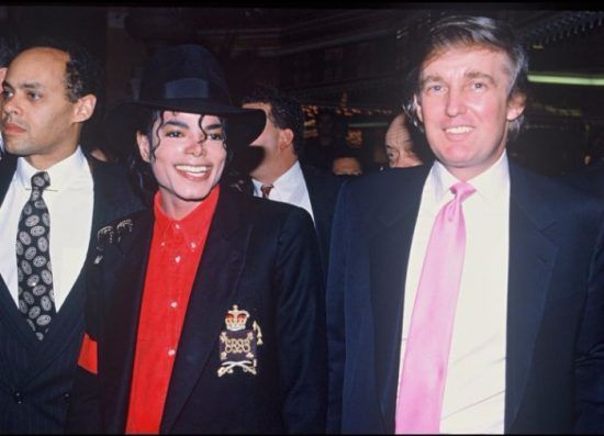 Michael Jackson et Donald Trump