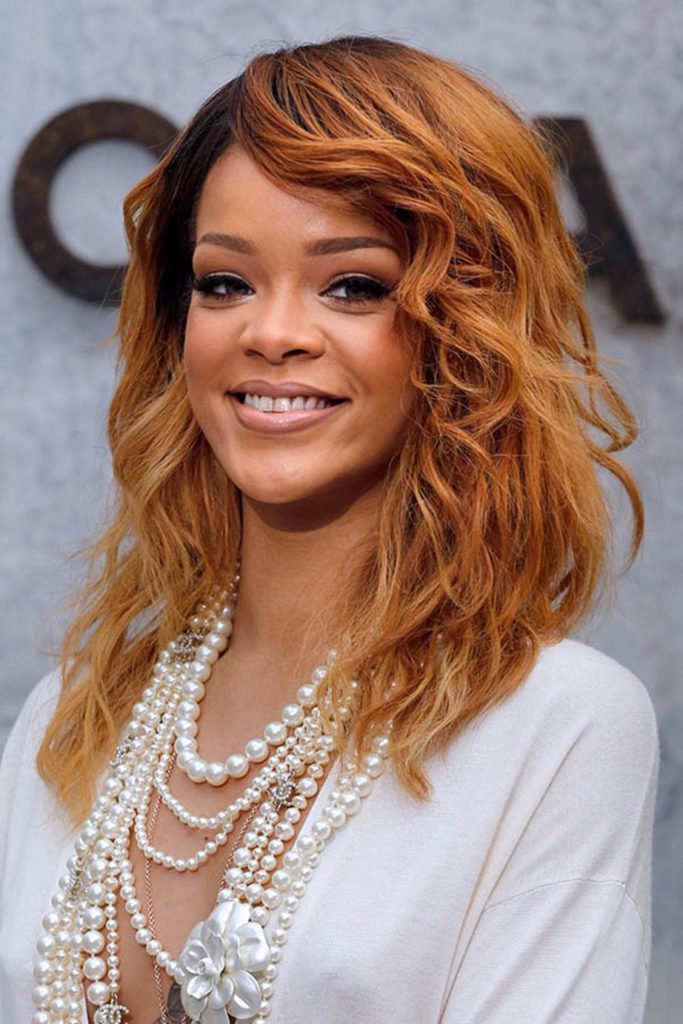4 4 évolution capillaire Rihanna