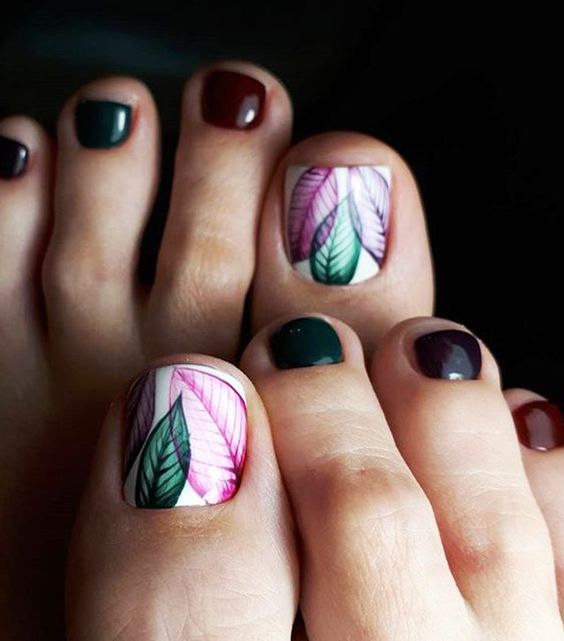 leaf toe design