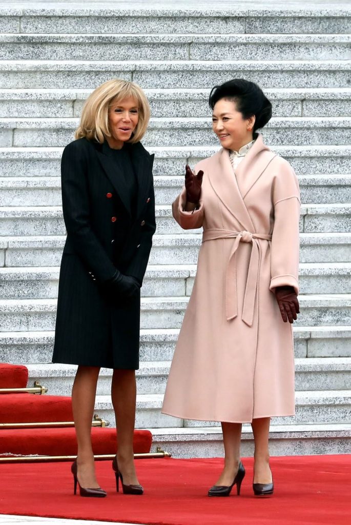 manteau Brigitte Macron Chine Brigitte Macron