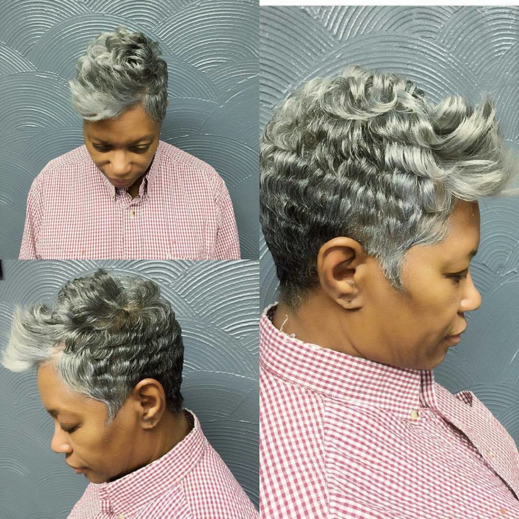 14 coupes cheveux gris