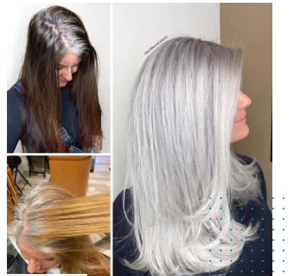39 la beauté des cheveux gris