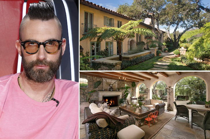 Maisons de célébrité : Adam Levine, 22.7 millions de dollars, Californie