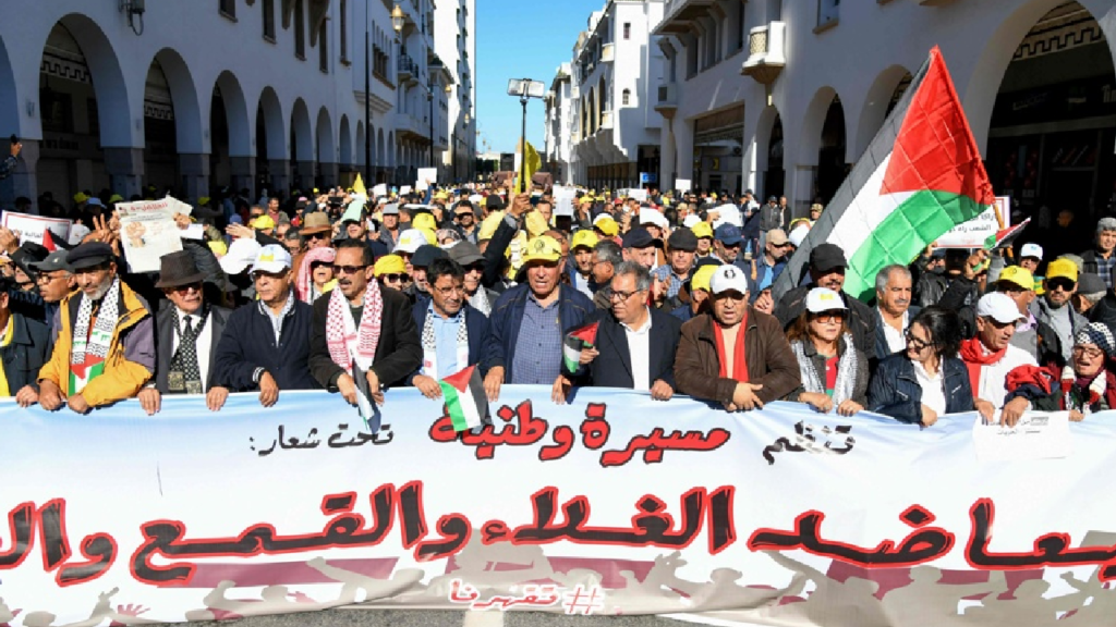 Maroc manifestation 