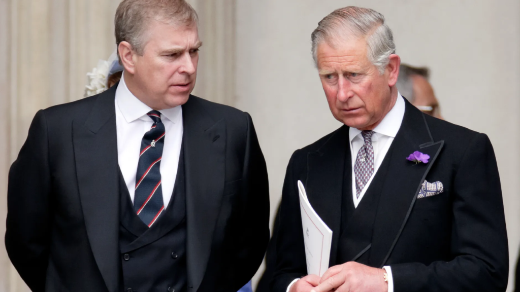 Charles III et le prince Andrew d'York