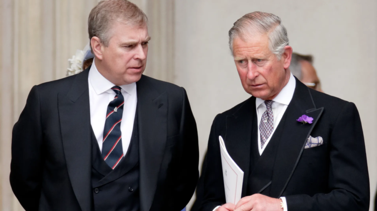 Charles III et le prince Andrew